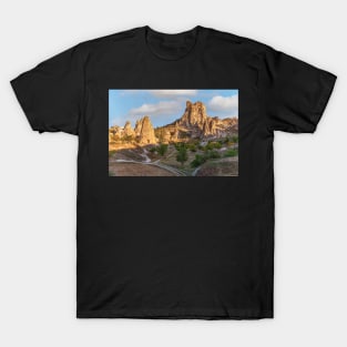 Rock Formations and Dwellings at Goreme T-Shirt
